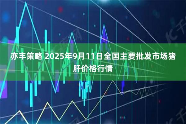 亦丰策略 2025年9月11日全国主要批发市场猪肝价格行情