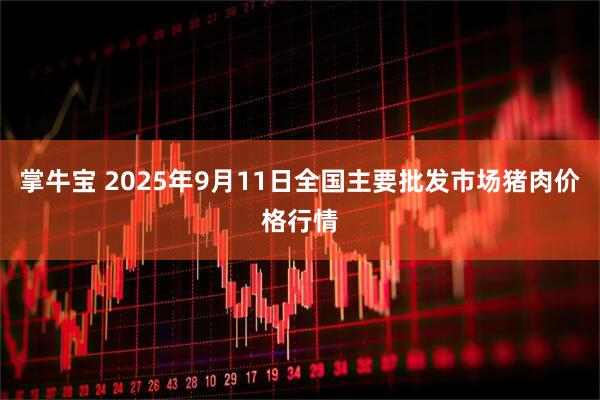 掌牛宝 2025年9月11日全国主要批发市场猪肉价格行情