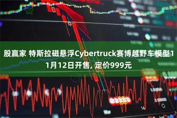 股赢家 特斯拉磁悬浮Cybertruck赛博越野车模型11月12日开售, 定价999元