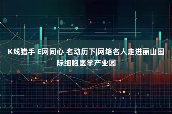 K线猎手 E网同心 名动历下|网络名人走进丽山国际细胞医学产业园